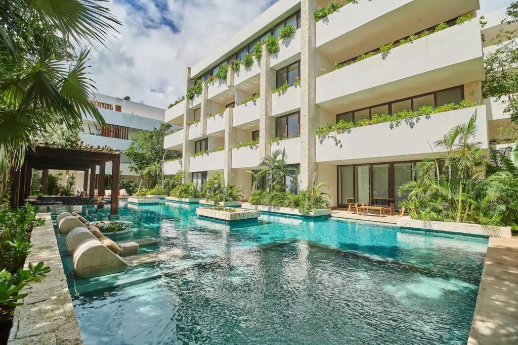 Omara 306 Luxe 2 Bdr Apartment Pooltable Great Pool Тулум Экстерьер фото